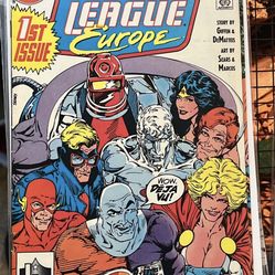 Justice League Europe (First appearance (series)