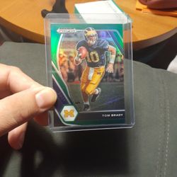Tom Brady Green Prizm Draft Picks