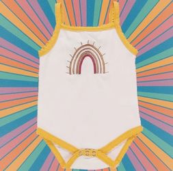 Rainbow onesie