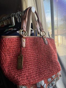 Lauren Ralph Lauren Woven Straw Tote – Brand New