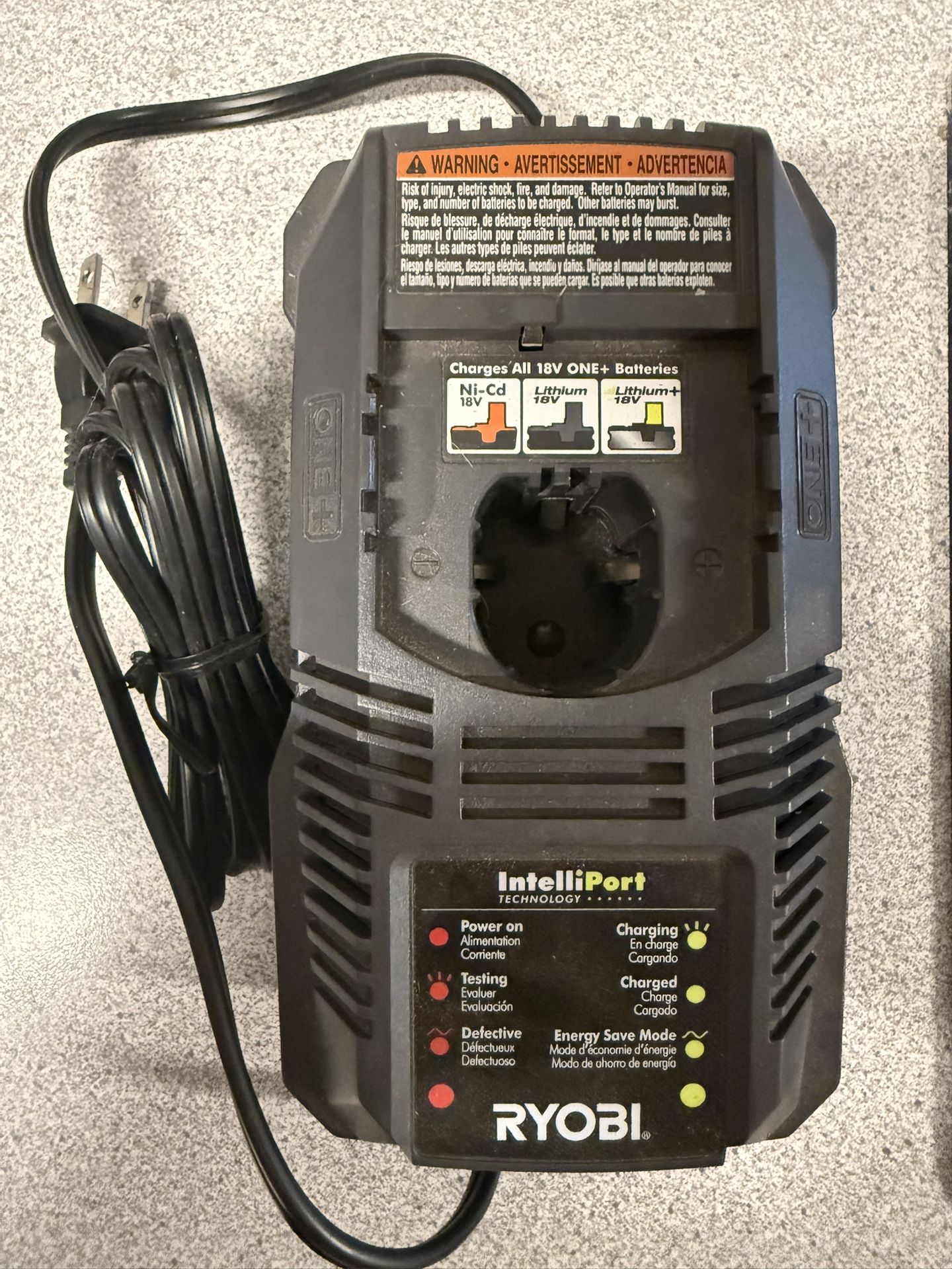 Ryobi 18v Battery Charger