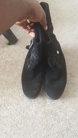 Women's Black coach boots