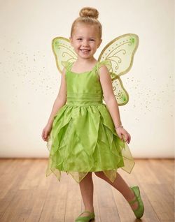 Tinker Bell Fairy Girls Halloween Costume