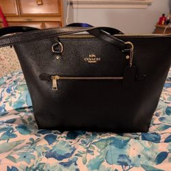 Large Coach Purse (Large Black)