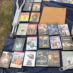 22 Movies And 4 PS4 Games 