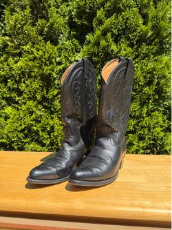 Men’s Dan Post Leather Cowboy Boots