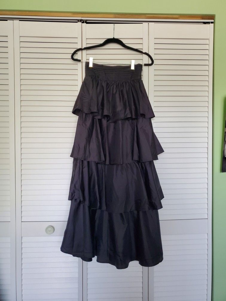 Layered Maxi Skirt