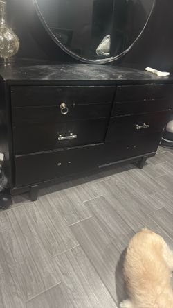 Vintage Wooden Dresser