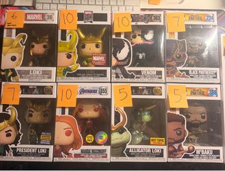 Marvel Funko pops