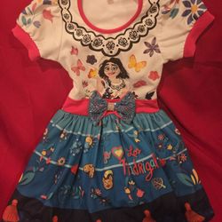 Size Small  Disney  Mirabel Costume Dress