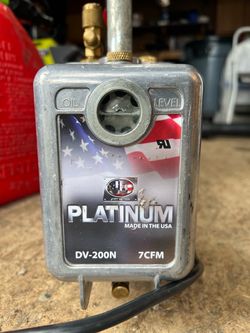 7CFM Platinum DV-200N vacuum pump