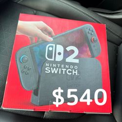 Nintendo Switch 2  (On Hand)