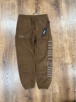 Brown Civil Regime sweatpants size medium