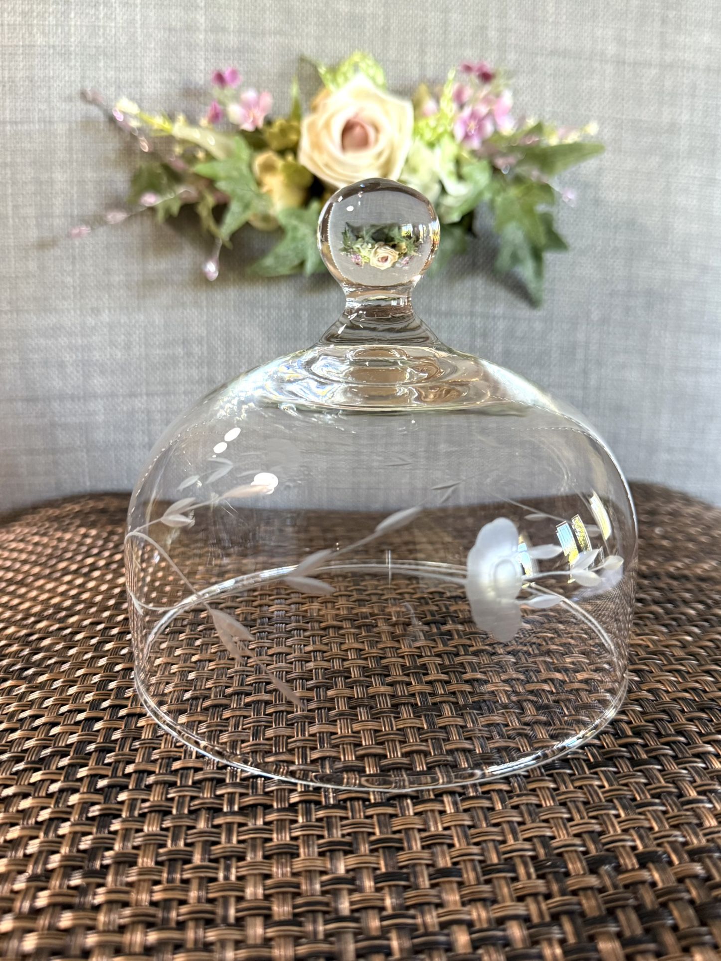 princess house cheese ball/dessert display dome only)