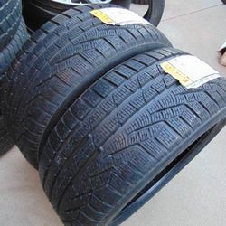 2 New Old Stock 255 40 19 Pirelli Winter Sottozero II Tires 100V Date 2022