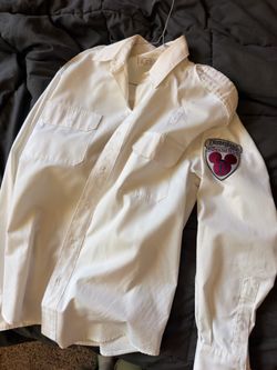 2 Long sleeve Security Disneyland shirt