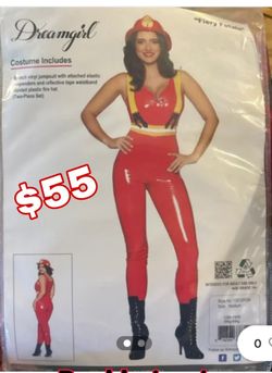Firefighter Sexy Costume 