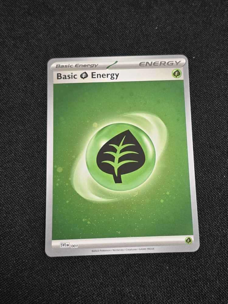 Basic Grass Energy - Pokemon TCG