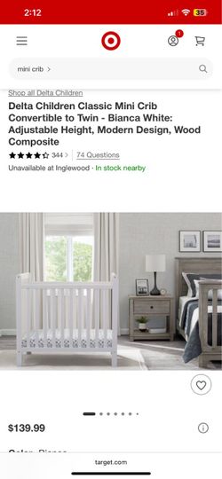 Mini Crib New