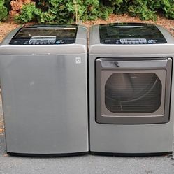 LG Washer And Dryer Electric 