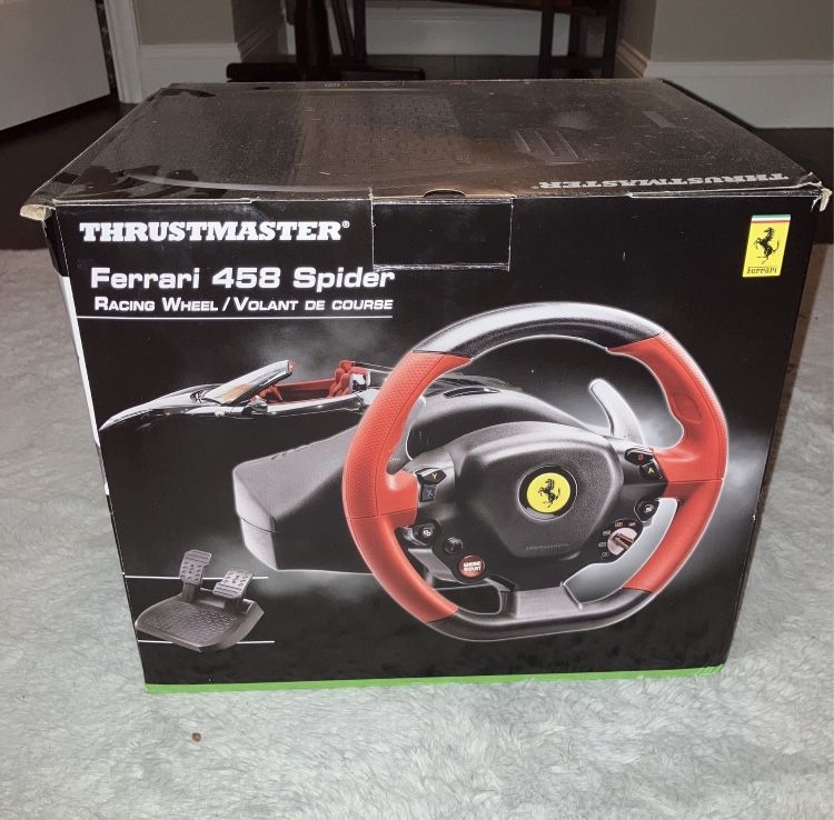 Ferrari 458 Spider Thrustmaster Racing Wheel