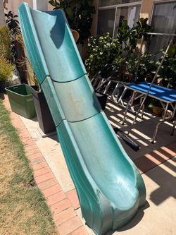 Swing-N-Slide Green Playground Slide Green