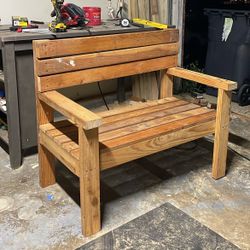 Handmade Garden Bench