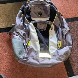 High Sierra Elite Check Point  Fly By Backpack 12 Compartments  Awesome  Like New 