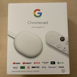 Chromecast with Google TV