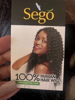 100% Human hair Wig