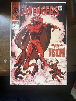 Avengers 57 First Vision