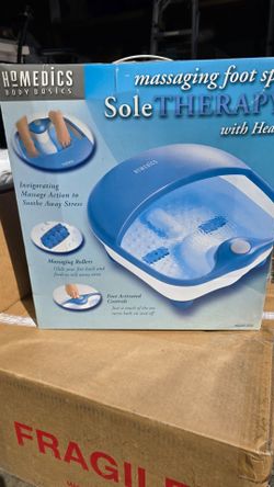 Massaging foot spa