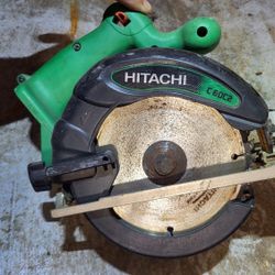 Hitachi Cordless Saw No Battery