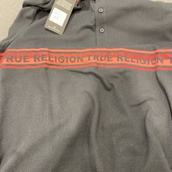 True religion polo shirt M
