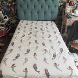 Twin Bedframe And Memory Foam Mattress