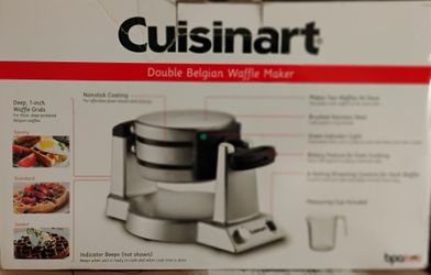 Cuisinart Double Belgian Waffle Maker