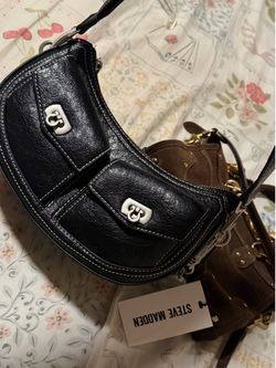 Steve Madden purse with bear charm