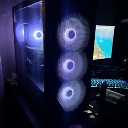 pc RTX 4060 and i5 gaming setup 