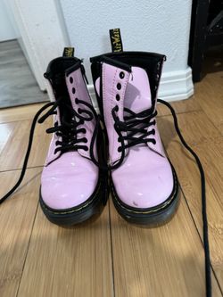 Dr Martens Girl Boots- Pink