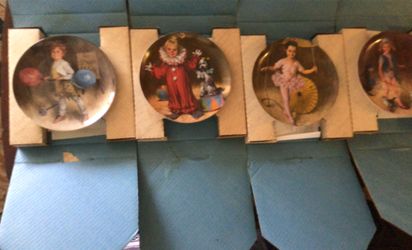 Bradford Collectible Plates Circus Series