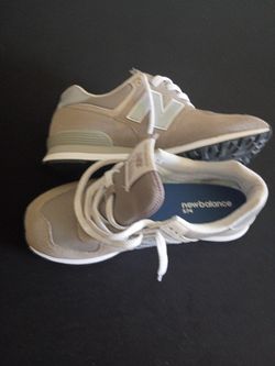 New Balance Grey and White Size 10  Shoes Brand New in the Box for $80 if Interested Contact Roy Smith!!!