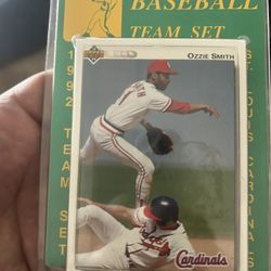 Baseball Cards. 1992 St Louis Card