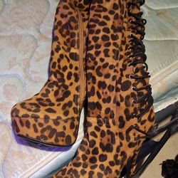 Cheetah Print Pumps