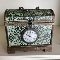 clock storage jewelry box