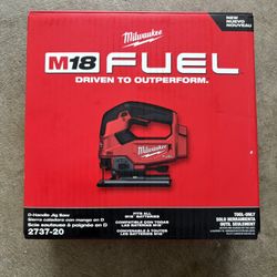 Milwaukee M-18 Fuel D Handle Jig Saw Tool Only 