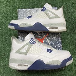 Jordan Midnight Navy 4s size 11 USED But Clean