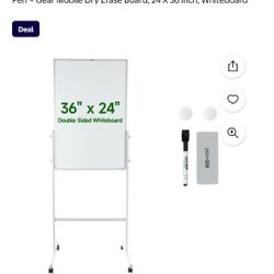 NEW IN BOX DRY ERASE BOARDS WITH MARKER AND ERASER 