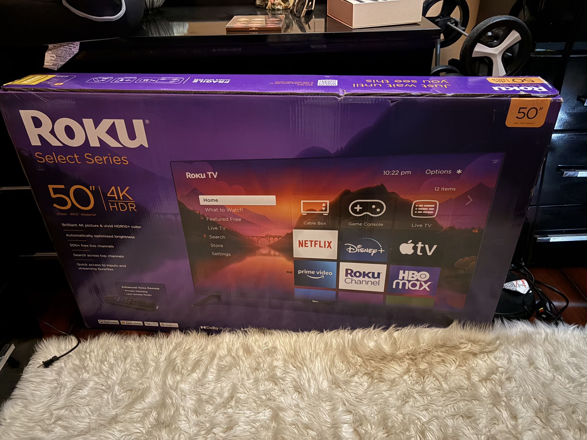 50 inch Roku select series T.V