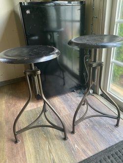Metal stools