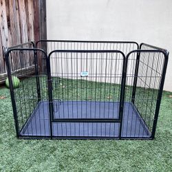 Go Pet Club 50" Heavy Duty Play Pen, Black